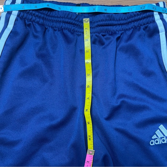 Adidas Men Navy Joggers with White Stripes - Picture 8 of 10